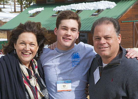 Will Adler and his parents